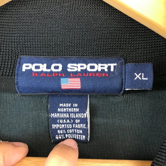 Vintage Polo Sport by Ralph Lauren track jacket size Xl - Picture 7 of 9
